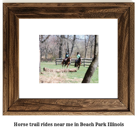 horse trail rides near me in Beach Park, Illinois